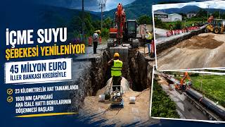 İçme Suyu Projesi’nde 23 Km’ye Ulaşıldı