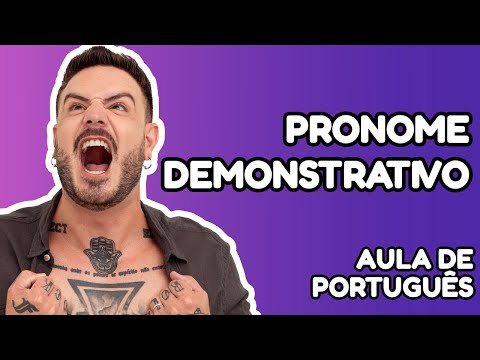 Pronome Demonstrativo [Prof Pablo Jamilk] #português