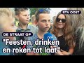 Hossen en bier drinken bij de Bouwvakfeesten in Oud Lutten | RTV Oost