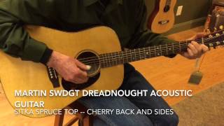 Video thumbnail for Martin SWDGT Sustainable Wood Series Dreadnought Acoustic Guitar by Morrell Music Company