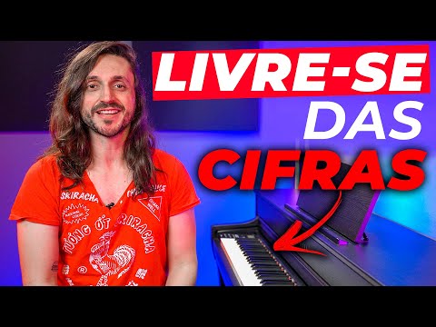 Como se LIVRAR DAS CIFRAS na hora de tocar teclado