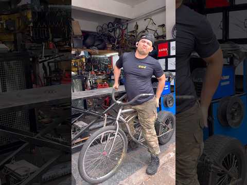 Gambiarra do Dia (banco da bike chopper com roda de carro aro 13 )#tmj 😉🤙👏👏👏