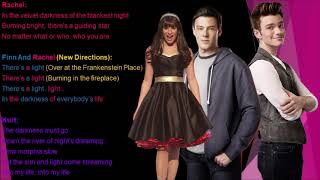 There&#39;s A Light (Over At The Frankenstein Place) Glee Lyrics