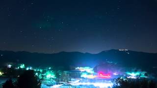 preview picture of video 'Nighttime Time Lapse of Burnsville, NC in 4K'