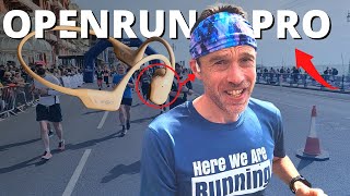 I ran a MARATHON wearing SHOKZ OPENRUN PRO Bone Conduction Headphones and this is what I thought...