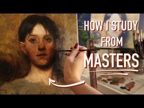 How to Make a MASTER COPY in Oils - Oil Painting Process