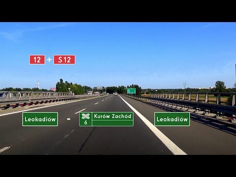 🇵🇱 DK12 + S12: Leokadiów - Kurów Zachód ↔ (3,5x)
