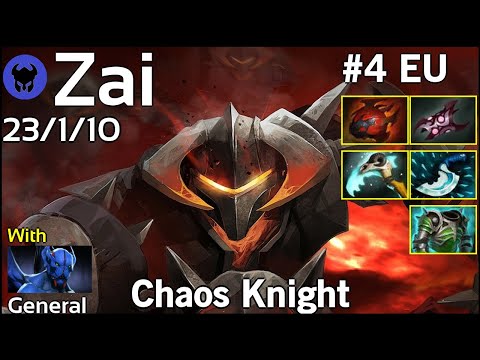 Zai [Secret] plays Chaos Knight!!! Dota 2 7.22