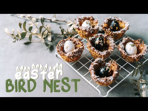 Fun Easter Bird Nests For Your Chocolate Eggs