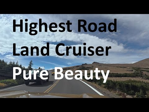 Trail Ridge Road Climb – Land Cruiser 250 Meets the Sky