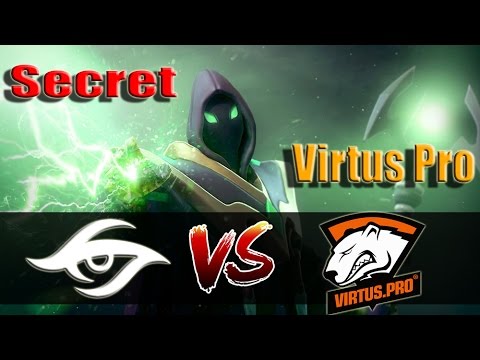 Highlights Team Secret vs Virtus Pro game 1-2  DreamLeague S7 EU Division