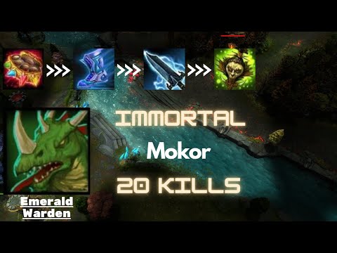 HoN Midwars Emerald Warden Mokor Heroes of Newerth