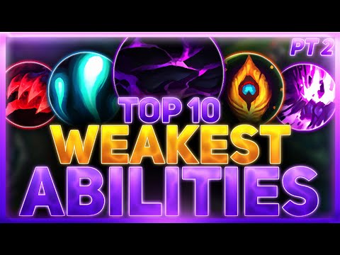 Top 10 WEAKEST Abilities Of All Time (2) | League of Legends
