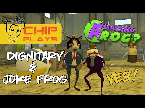 Amazing Frog Gameplay - Joke Frog and Dignitary Frog
