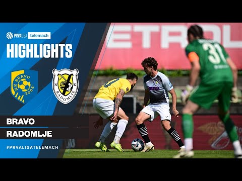 Bravo 4-0 Radomlje | 34. krog 2024/25 #PrvaLigaTelemach