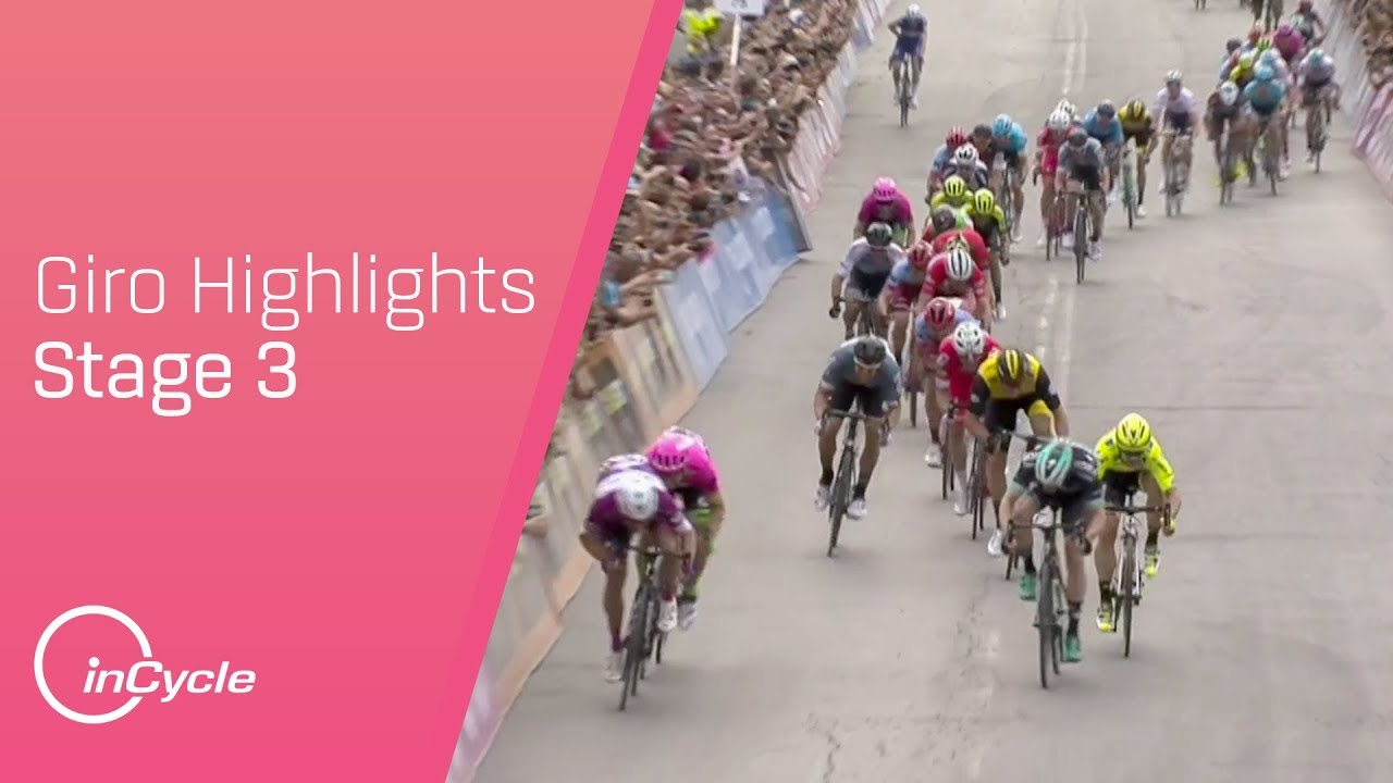 Giro d'Italia 2018 | Stage 3 Highlights | inCycle - YouTube