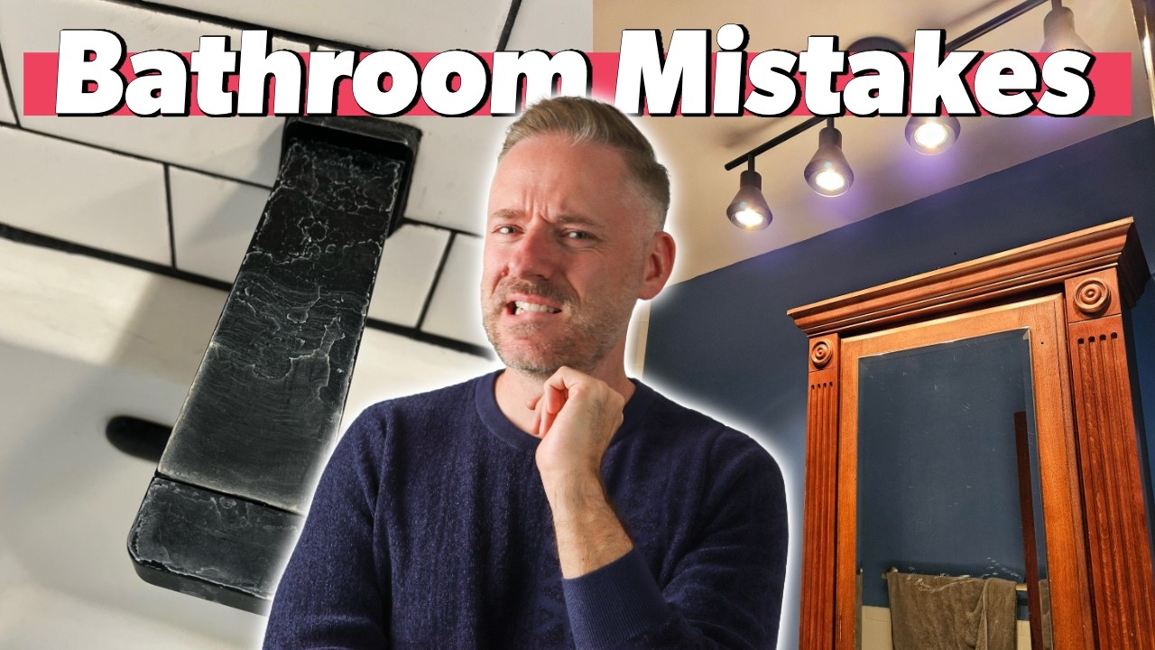Bathroom Design Mistakes (& How To Fix Them!)
