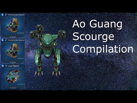 War Robots Ao Guang Scourge Compilation. War Robots Test Server.