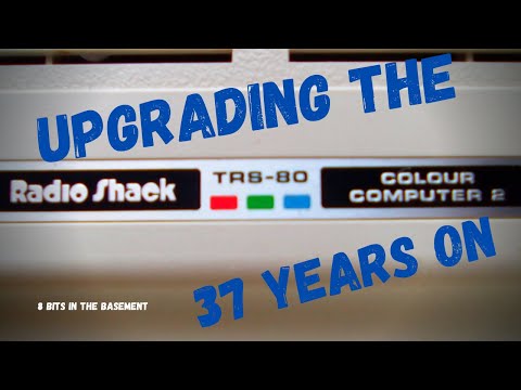 Tandy Radio Shack "Coco 2" | A look under the hood and some overdue upgrades | Memory / Rom Upgrade