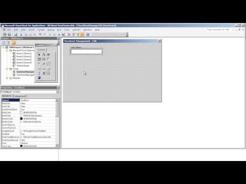 VBA Programming for Excel 2010  V4.16 - UserForm GUI - Final Overview