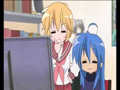 Lucky Star - Konata and her "Moe"