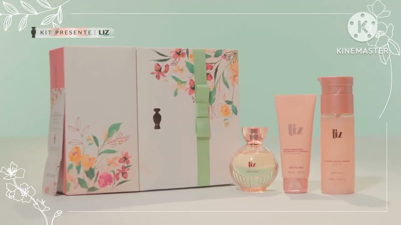 O Boticário - Kit Presente Liz 2024 / Kit Dia Das Mães 2024.