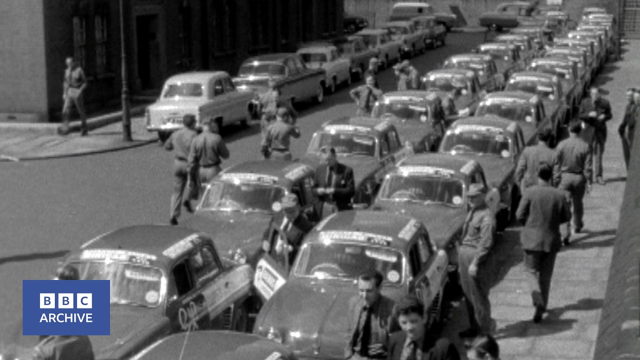 1961: Minicabs - a Diabolical Liberty? | News Extra | BBC Archive