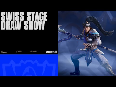 Swiss Stage Round 1 Draw Show | Worlds 2025