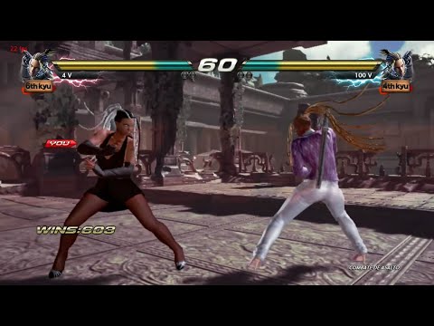 293_6 Master Raven vs M Raven - Tekken 7 ( Uchiha x24 ) Online PC sin Grafica