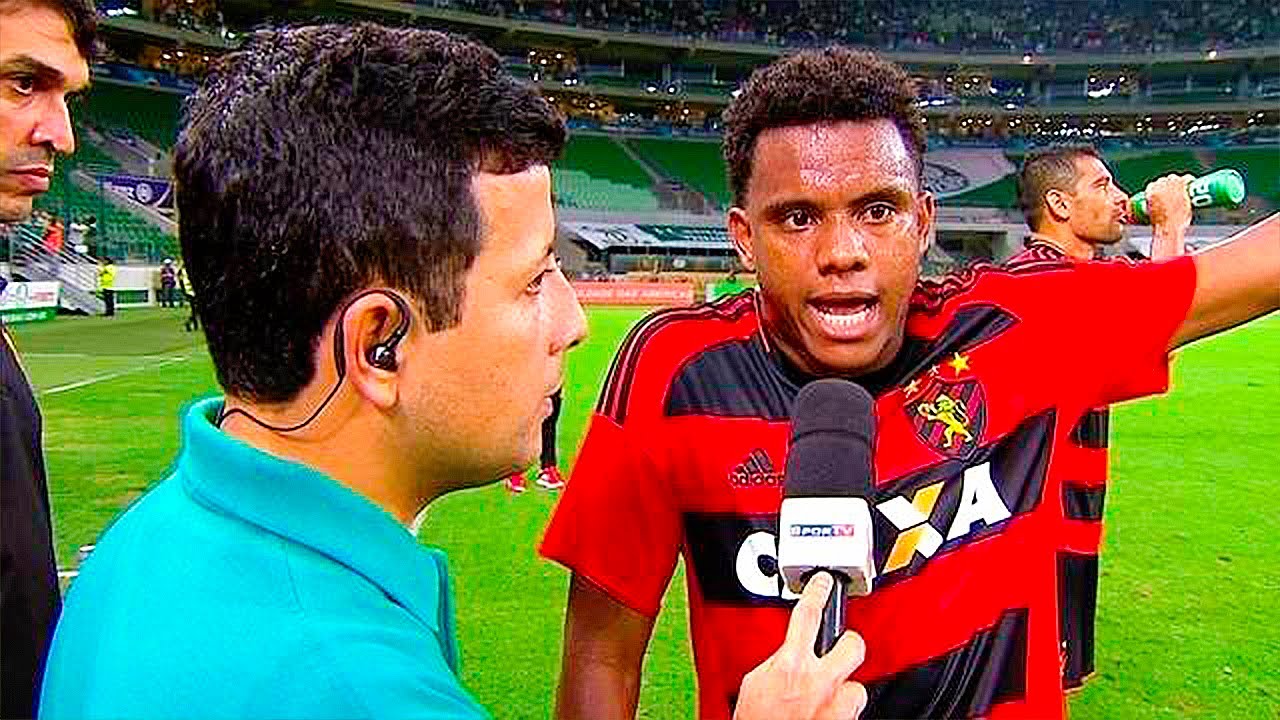 AS ENTREVISTAS MAIS ENGRAÇADAS DO FUTEBOL