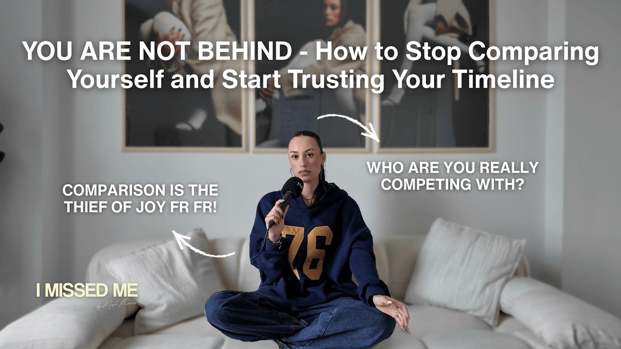 YOU ARE NOT BEHIND - How to Stop Comparing Yourself and Start Trusting Your Timeline