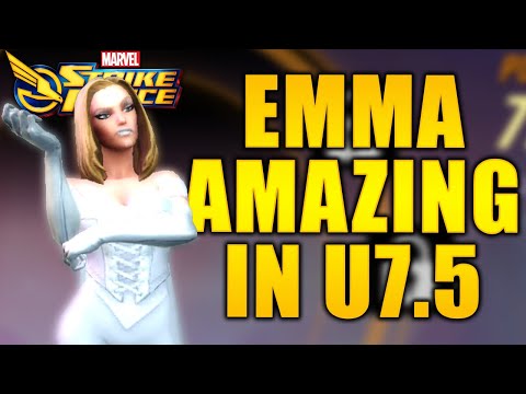 Emma is Amazing in u7.5 - MARVEL Strike Force - MSF