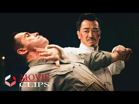 ip man 4 (2019) : Scott Adkins vs Wu Yue fight scene movie clips