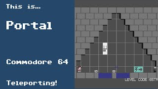 This is Portal for the Commodore 64