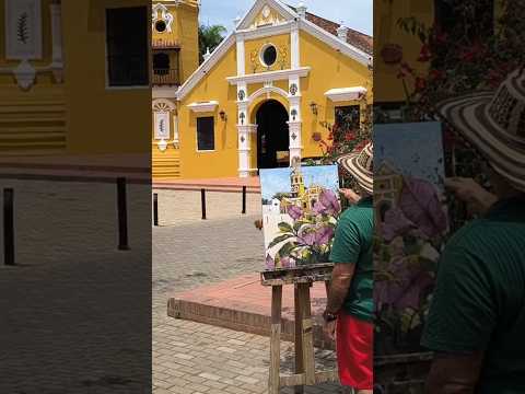 No pinto lo que veo. Pinto lo que este lugar despierta en mi alma. Santa Bárbara, Mompox.