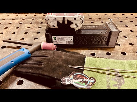 TIG electrode grinder suitable for your existing 18V battery system! 😃