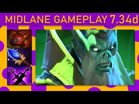 ✨Paparazi灬 Necrophos 75% Kill participation! Mid Gameplay - Dota 2 Top MMR