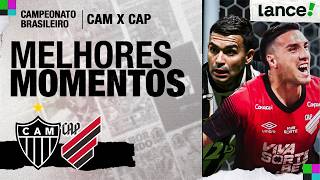 ATLÉTICO-MG 2 x 1 ATHLÉTICO-PR - MELHORES MOMENTOS - 10ª RODADA - CAMPEONATO BRASILEIRO