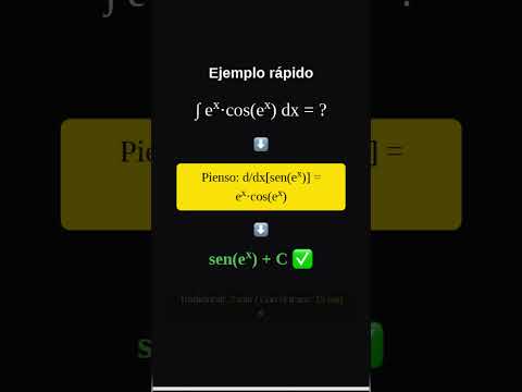 ✅ Resuelve INTEGRALES en 10 SEGUNDOS | El truco que NO te enseñan 🔥