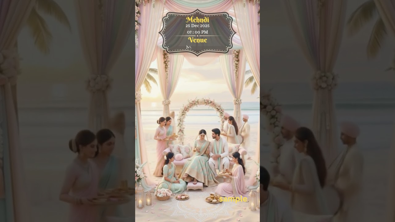 Wedding Invitation Preview