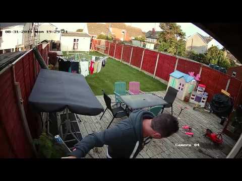 HD HIKVISION CCTV 1080P mini dome 2.8mm lens  20 meter infared