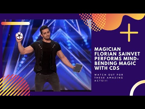 Magician Florian Sainvet Performs Mind-Bending Magic With CDs