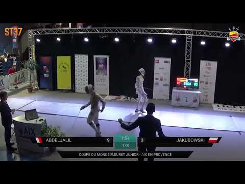 Aix en Provence World Cup 2023 JMF - L4 - Wael Abdeljalil FRA v Adam Jakubowski POL