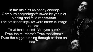 J Cole - Runaway Lyrics on screen!!