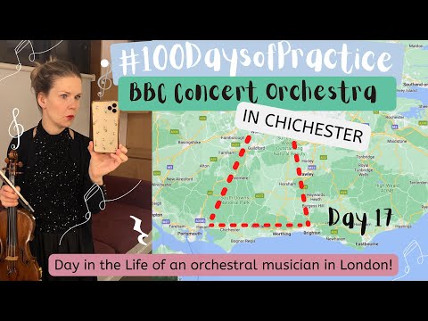 A Day in the Life of an Orchestral Musician Day17 #100daysofpractice
