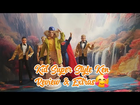 HELLO Jollie Dollies👋 let's unbox & review Kid Super Studios  Ken Doll... and extras! 🧡🫶🥰