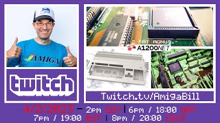 4/2/2023 Commodore Amiga - Giveaways from A1200NET, Including a Vinyl Album, Games, News, Demos & Mo