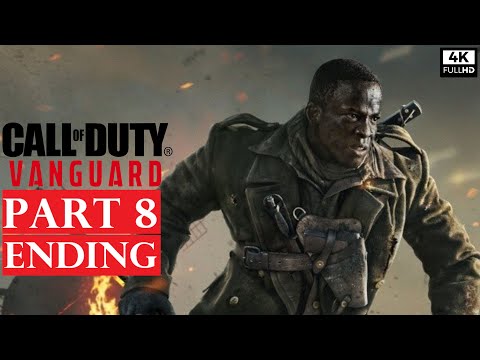 CALL OF DUTY VANGUARD Gameplay Walkthrough Part 8 ENDING Xbox Series X - No Commentary