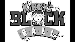 Kirby's Block Ball - GB | 100% Best Ending Full Game Longplay (HD)
