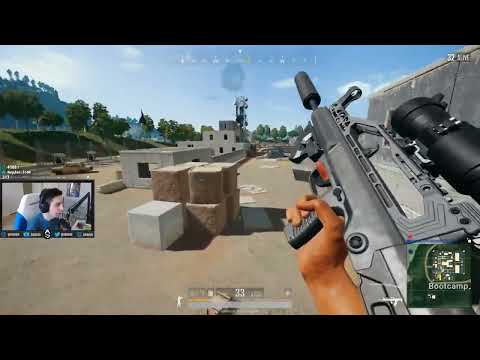 shroud  PUBG SOLO  23 Kills in Just 5 Min.  M416+Kar98k